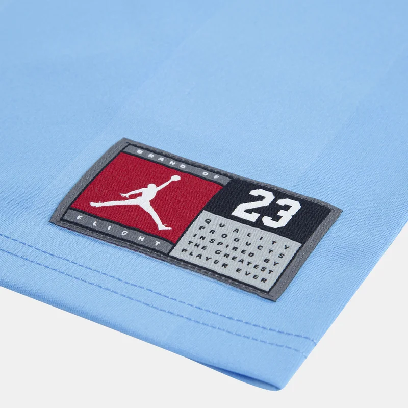 Jordan Blue Kids' Sports Mesh Jersey and Shorts Set  | Best Price UAE